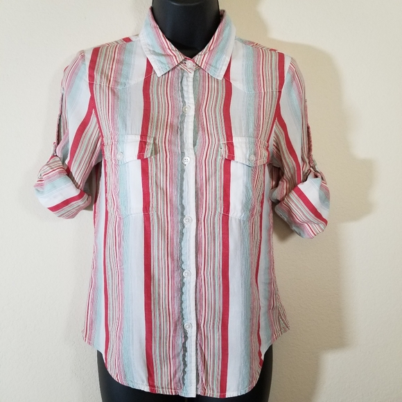 Fossil Western Plaid Shirt, S - Picture 7 of 13